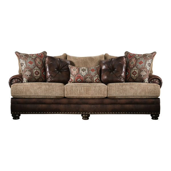 McFarlane 98.5 Rolled Arm Sofa Millwood Pines